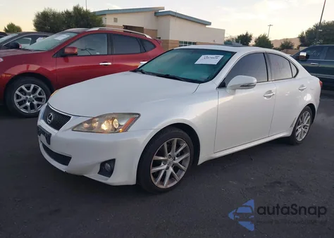 2013 Lexus Is 250 z USA, uszkodzony, nr VIN JTHBF5C20D2103140